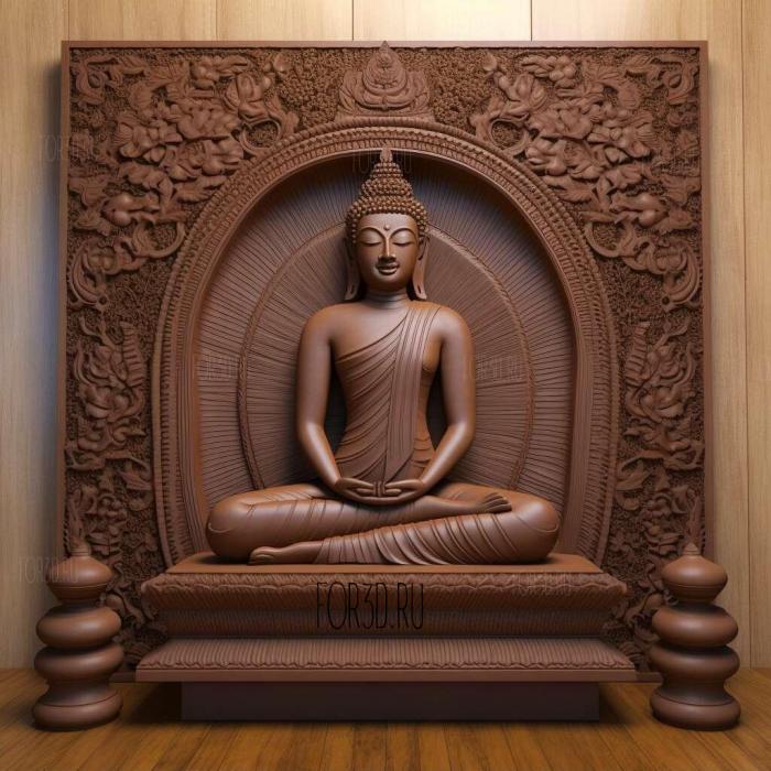 Mahavira 1 stl model for CNC